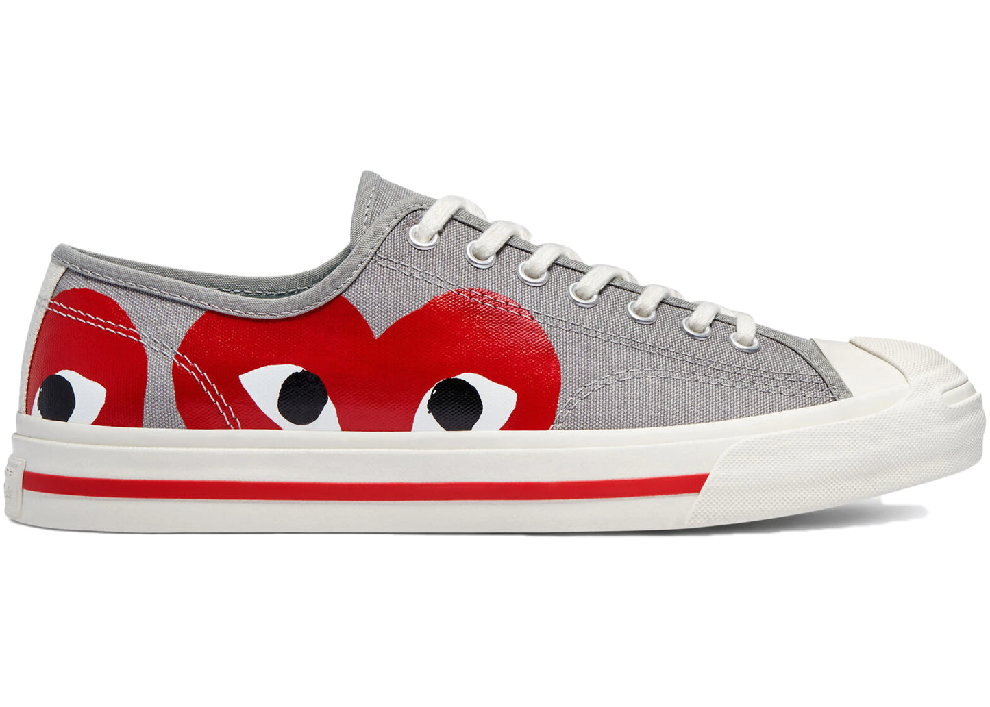 Converse Jack Purcell Low CDG Grey Red